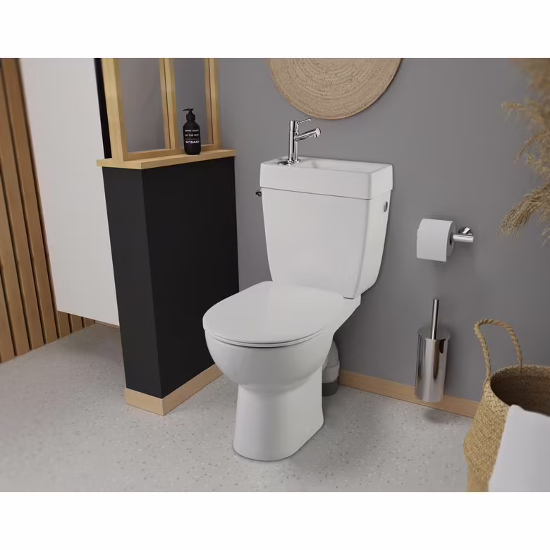 WC avec lave-mains intégré